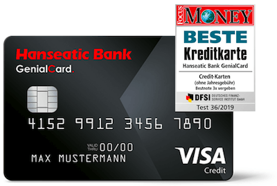 die beste Kreditkarte